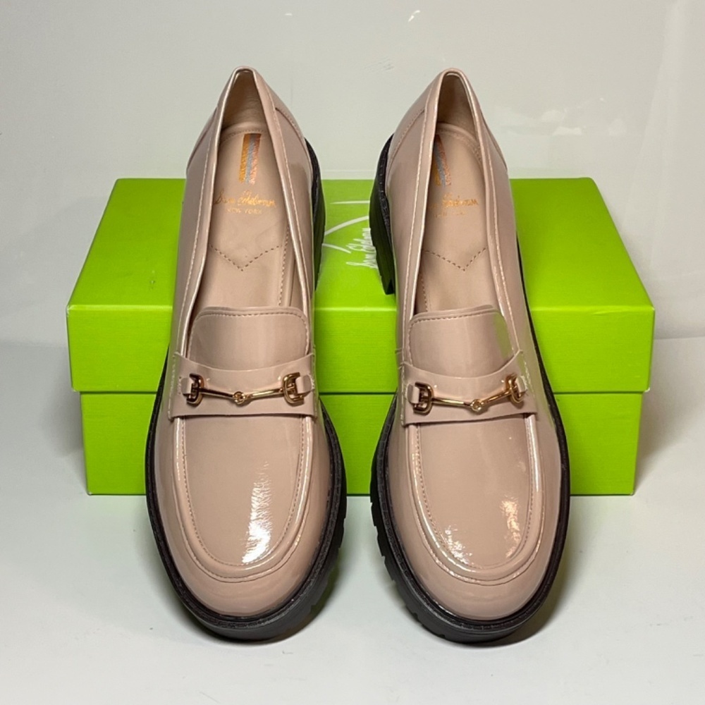 Sam Edelman Tully Chunky Lug Sole Almond Toe Loafers - Picture 5 of 7